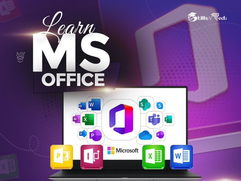 Online MS Office course in Pakistan covering Word, Excel, and PowerPoint