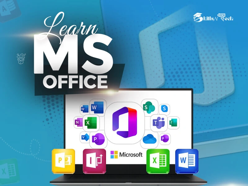 Online MS Office course in Pakistan covering Word, Excel, and PowerPoint